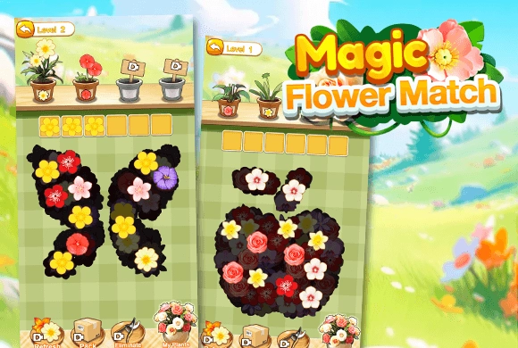マジックフラワーマッチ